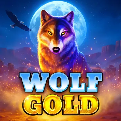 Wolf Gold pokie by Pragmatic Play: cover art